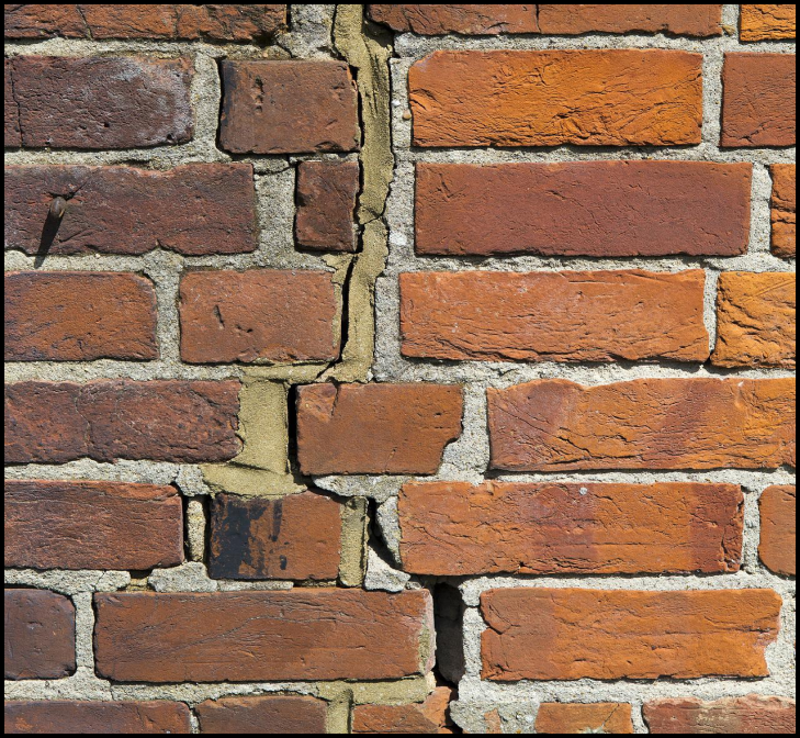crack brick repairs